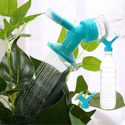 2In1 Plastic Sprinkler Nozzle For Flower Waterers Bottle Watering Cans Sprinkler Shower Head  Gardening tools