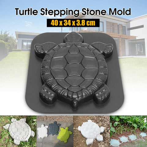 Turtle butterfly Plastic Path Mold Manually Concrete Cement Stepping Stone Mould Road Making Tool Paving Molds Garden Decor^35