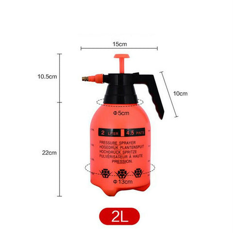 2L/3L Portable Chemical Sprayer Pump Pressure Water Cans Garden Water Spray Bottle Handheld