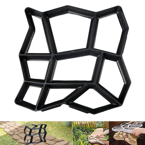 2019 new Floor Path Maker Mould Concrete Mold Reusable DIY Paving Durable for Garden Lawn