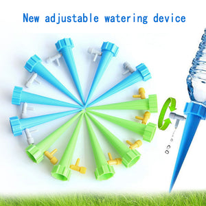 1Pcs Plant Water Seepage Organ Automatic Drop Dawdler Valve Adjust Flower Self Watering Spikes Stakes Irrigation System