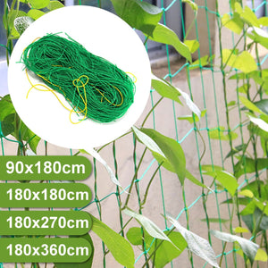 4 Sizes Green Garden Nylon Trellises Net Plant Climbing Support Grow Fence Plant Support Care Tools Decoration Garden Netting