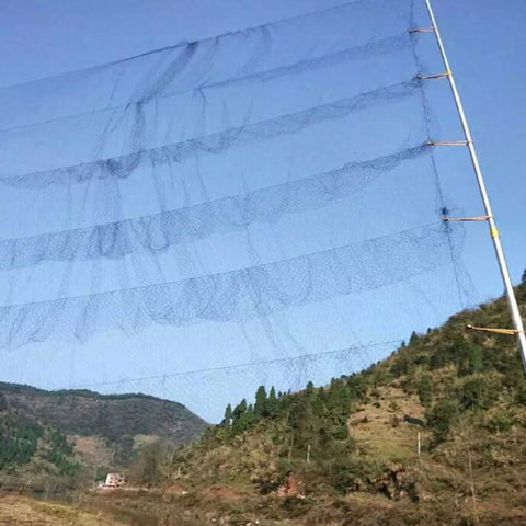 Nylon Anti Bird Mist Net Netting Prevent Hunting Catching Black Mesh Garden Tools Vegetable Farm Orchard Vineyard Protect 3 Size