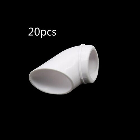 20pcs Hydroponics Vertical Tower Pipe Hydroponics Soilless Device DIY Hydroponic Nursery Pots Gardern Growing System Accessories