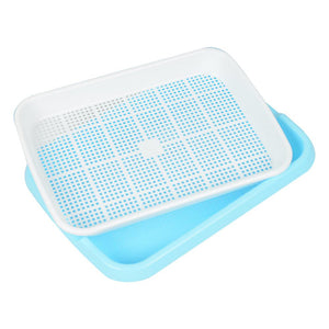 Double-layer Plastic Hydroponic Flower Basket Flower Plant Sprouting Tray Box Sprout Seedling Tray Paper Planting Sprout 40FP14