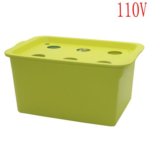 6 Holes Plant Site Hydroponic System Indoor Garden Cabinet Box Grow Kit Bubble Garden Pots Planter Nursery Pot 220V/110V 1 Set