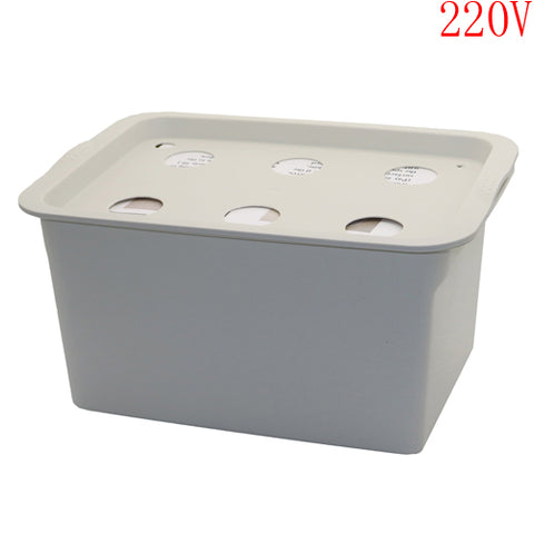 6 Holes Plant Site Hydroponic System Indoor Garden Cabinet Box Grow Kit Bubble Garden Pots Planter Nursery Pot 220V/110V 1 Set