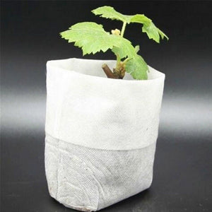 100pcs/Pack Garden Supplies Environmental Protection Nursery Pots Seedling Raising Bags 10*12cm Fabrics Hot Sale