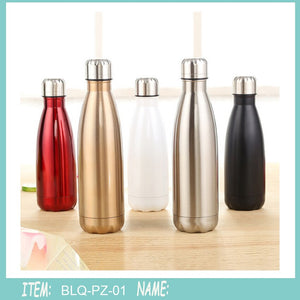 Activity promotion gifts 500ml bowling bottle Sport Outdoor Water Bottles Travel Insulation Thermos Cup can customize logo