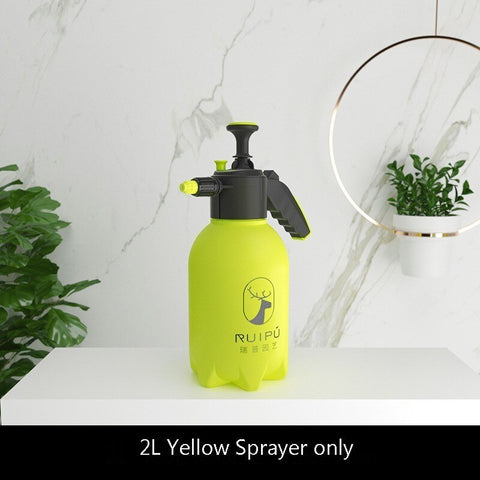 2L Capacity Hand-held Electric Spray Pot Portable Mist Nozzle Watering Can Sprayer Bottle Water Gardening Tools Extension Rod