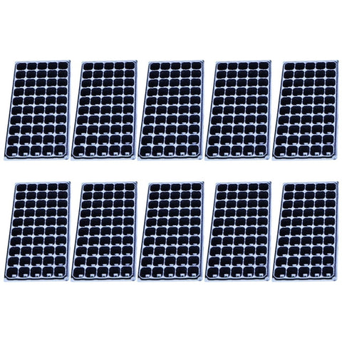 Hot 10pcs 32/50/128 Holes Thicken Nursery Pot Plate Nutrition Bowl Seedling Tray for Succulent Plantings Propagation Germination